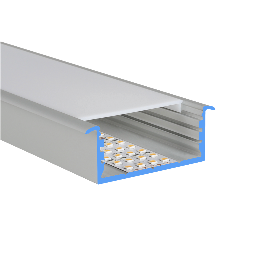 LED U-Profil Aluminum L-Line Rec
